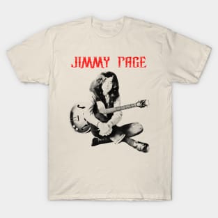 jimmy page visual art T-Shirt